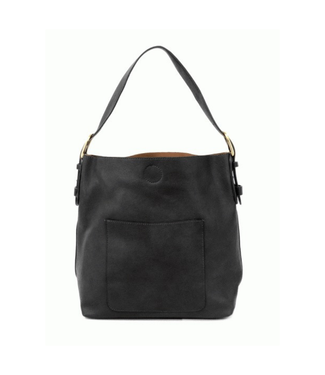 Hobo Black Handle Handbag Black