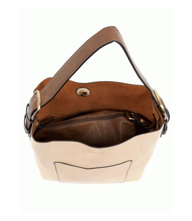 Hobo Coffee Handle Handbag Cream