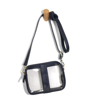 Joy Susan Rita Clear Camera Bag Navy