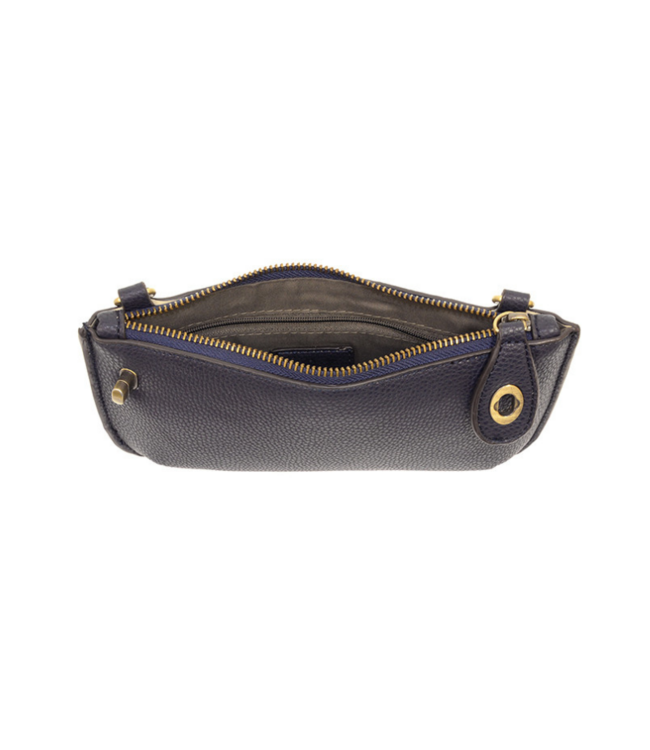 Mini Crossbody Wristlet Clutch New Navy