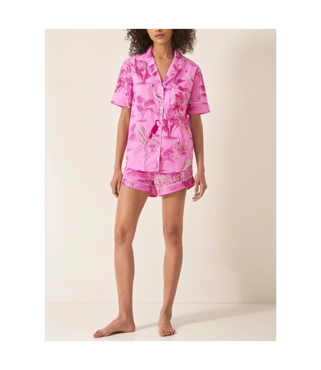 Myza Pink Jungle Pajamas