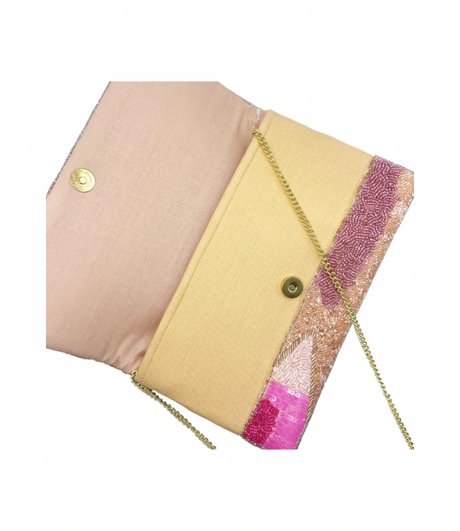 Pastel Pattern Clutch