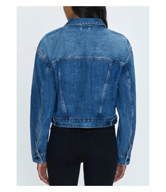 Tatum Cropped Trucker