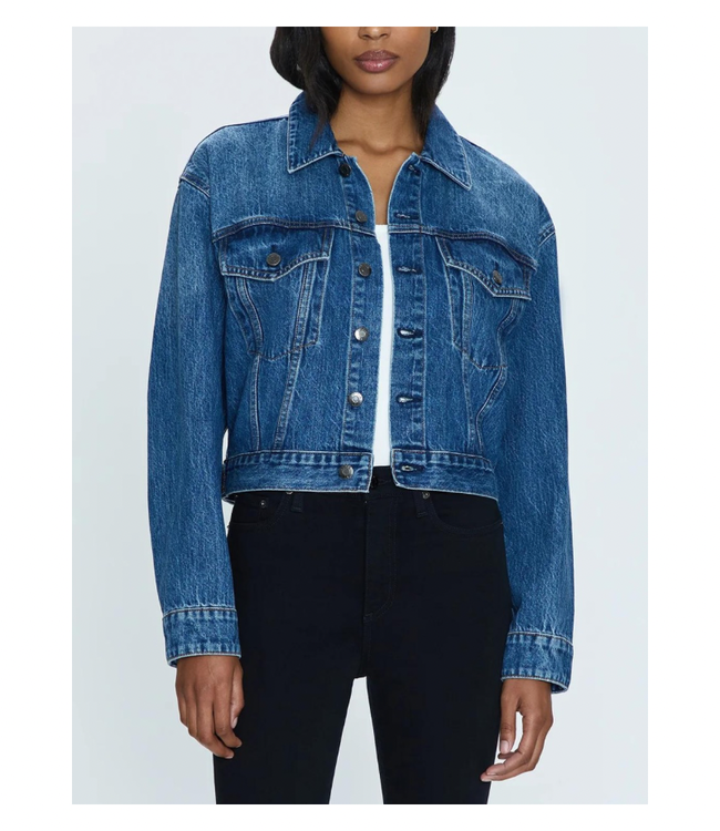 Tatum Cropped Trucker