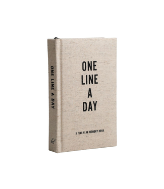 Chronicle Books Canvas One Line A Day