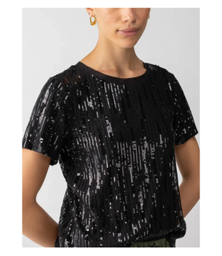 Sanctuary Sequin Perfect Tee