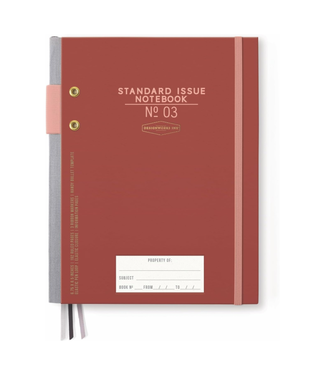 Designworks Rosewood + Blush Standard Issue Planner