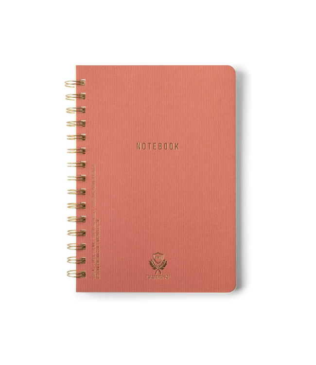 Designworks Terracotta Twin Wire Notebook-Medium