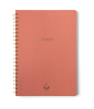 Terracotta Twin Wire Notebook-Large