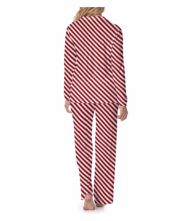 Candy Cane Twist Pajamas Set