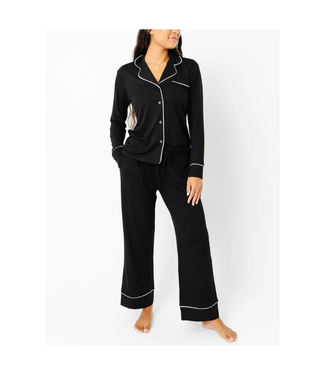 Midnight Bamboo Pajamas Set