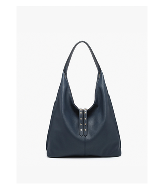 Jen & Co Tori Slouchy Hobo w/ Studded Tassels