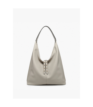 Jen & Co Tori Slouchy Hobo w/ Studded Tassels