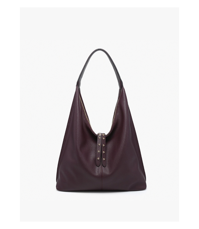 Tori Slouchy Hobo w/ Studded Tassels