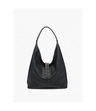 Jen & Co Tori Slouchy Hobo w/ Studded Tassels