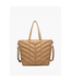 Jen & Co Brinley Quilted Chevron Tote