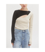 Crescent Color Block Top