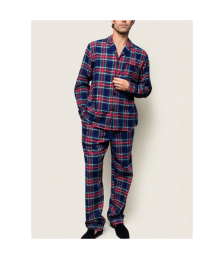 Petite Plume Men's Windsor Tartan Pajama Set