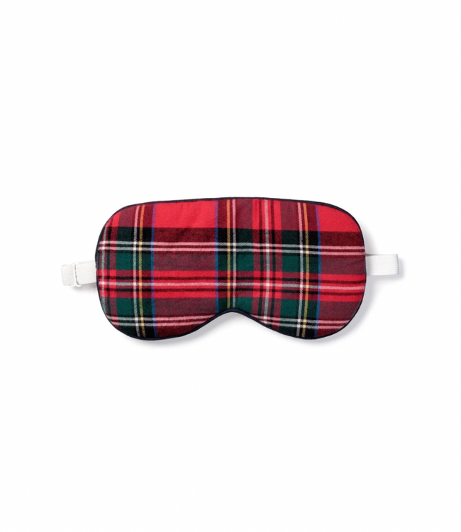 Petite Plume Imperial Tartan Sleep Mask
