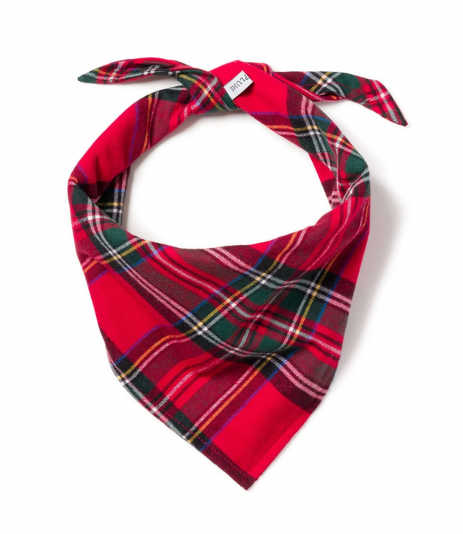 Petite Plume Imperial Tartan Dog Bandana