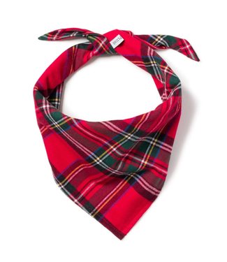 Petite Plume Imperial Tartan Dog Bandana Large