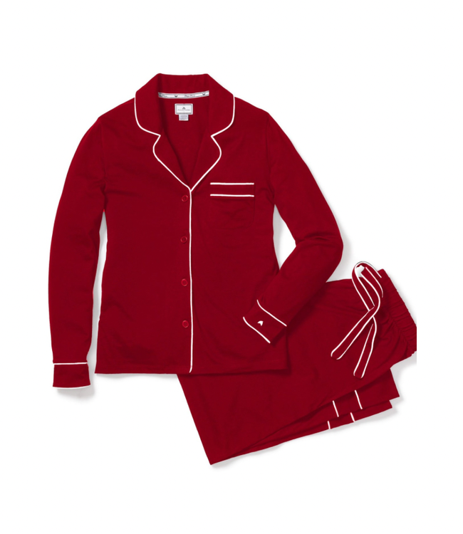 Bordeaux Pima Astaire Pajama Set