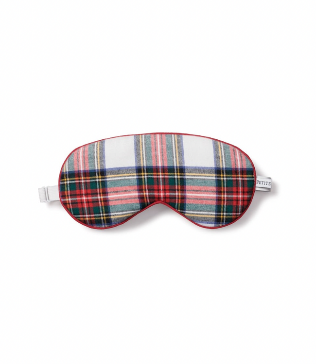 Petite Plume Balmoral Tartan Sleep Mask