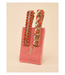 Jewelled Hair Bar - Coral Ovals & Beads