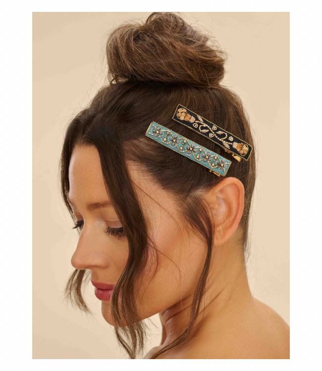 Jewelled Hair Bar - Ribbon & Vine