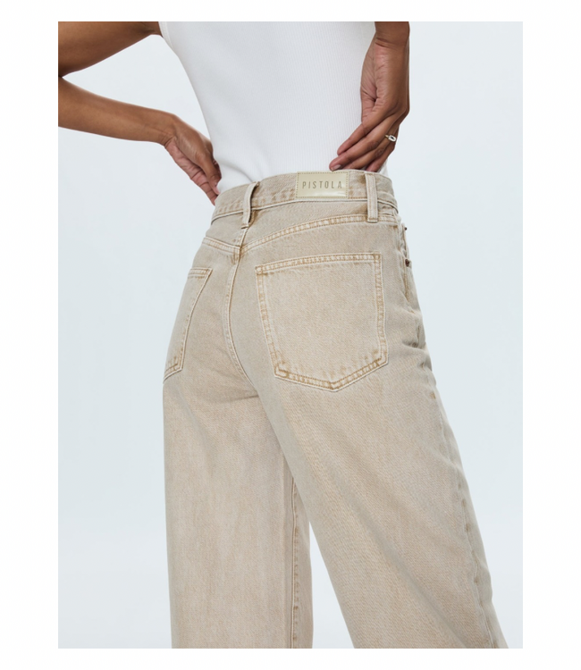 Ryder High Rise Cuffed Straight Jeans