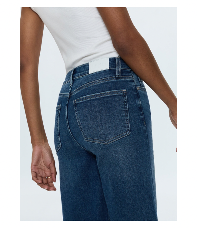 Izzy Mid Rise Wide Leg Jeans