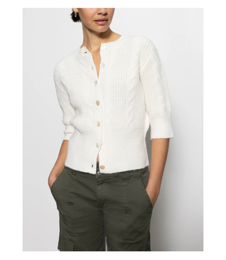 Sanctuary Fuzzy Cable Cardigan