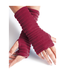 Anna Falcke Wristees Fingerless Gloves - Berry Red