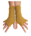 Anna Falcke Wristees Fingerless Gloves - Mustard Yellow