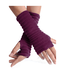 Anna Falcke Wristees Fingerless Gloves - Wine