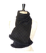 Anna Falcke Ruffle Scarf - Black