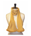 Anna Falcke Ruffle Scarf - Mustard Yellow
