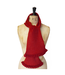 Anna Falcke Ruffle Scarf - Scarlet Red