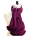 Anna Falcke Ruffle Scarf - Wine