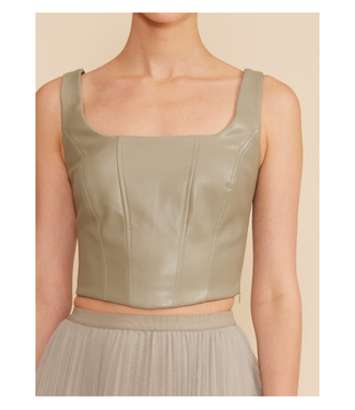 Lucy Paris Val Crop Top