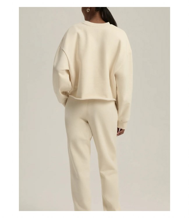 Cropped Collegiate Sweatshirt