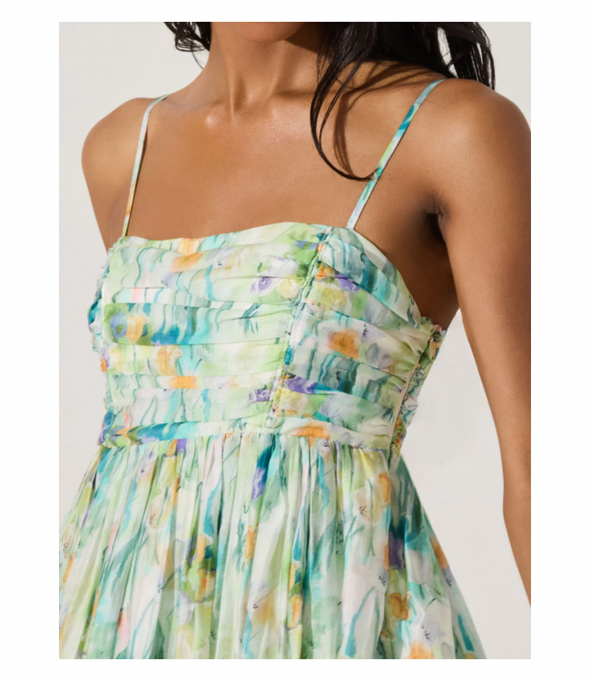 Bubble Skirt Mini Dress