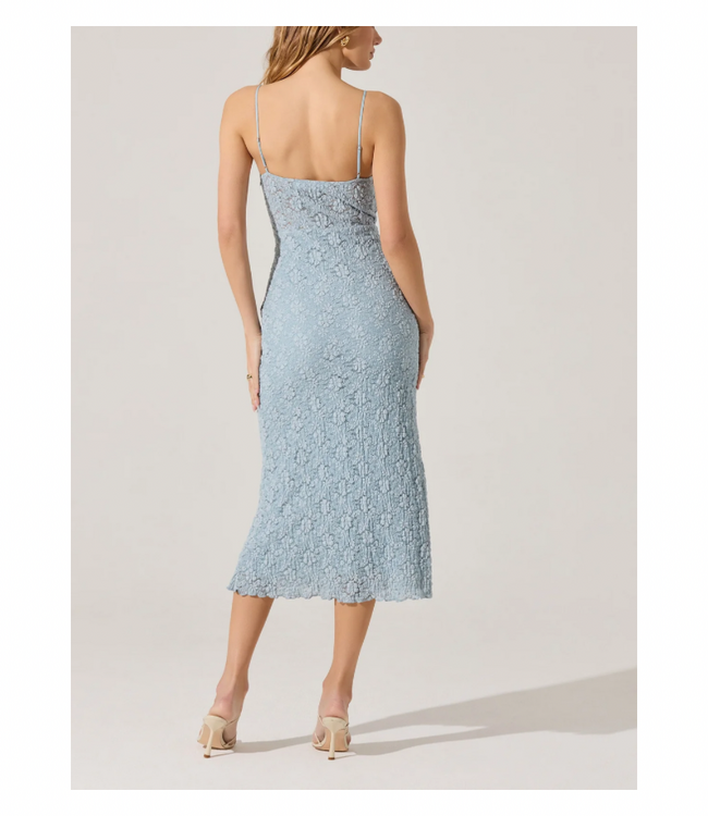 Floral Lace Knit Dress