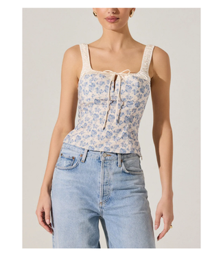 ASTR Milkmaid Top