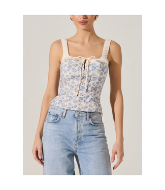 ASTR Milkmaid Top