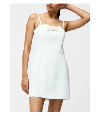 French Connection Whisper Bow Mini Dress
