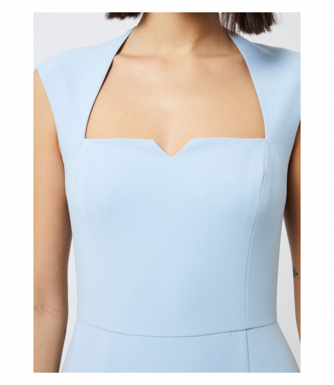 Whisper Notched Square Neck Dress