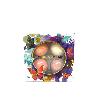 My Drink Bomb Spring Butterfly Gin 4 Pack