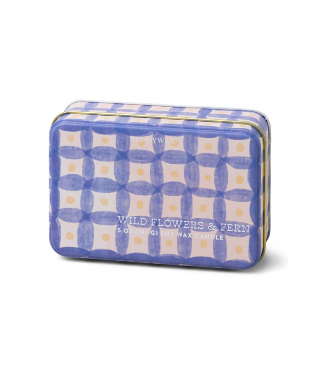 Purple Plaid Everyday Tin 5oz