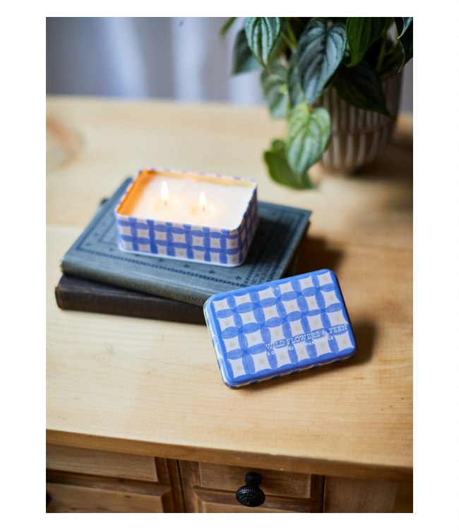 Purple Plaid Everyday Tin 5oz